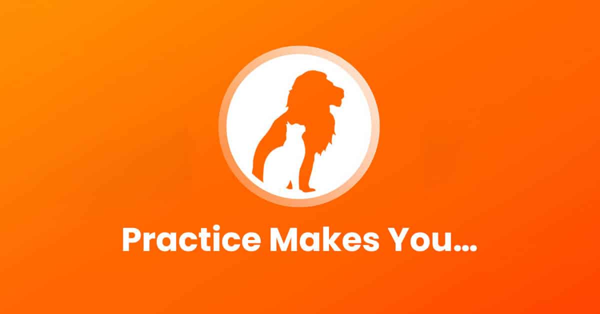 Practice Makes You…